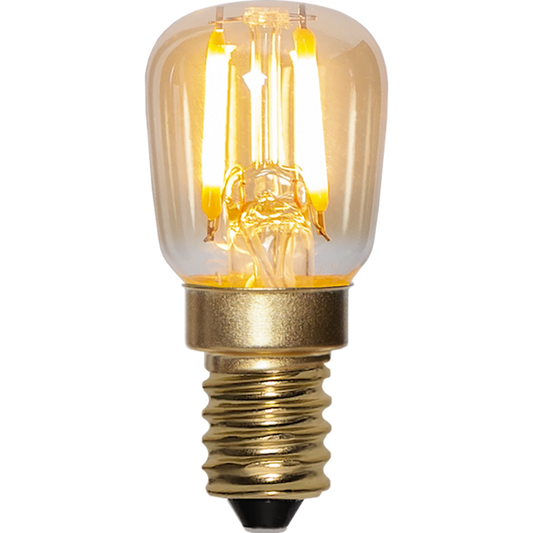 LED päronlampa amber 0,5W 30lm 2000K E14