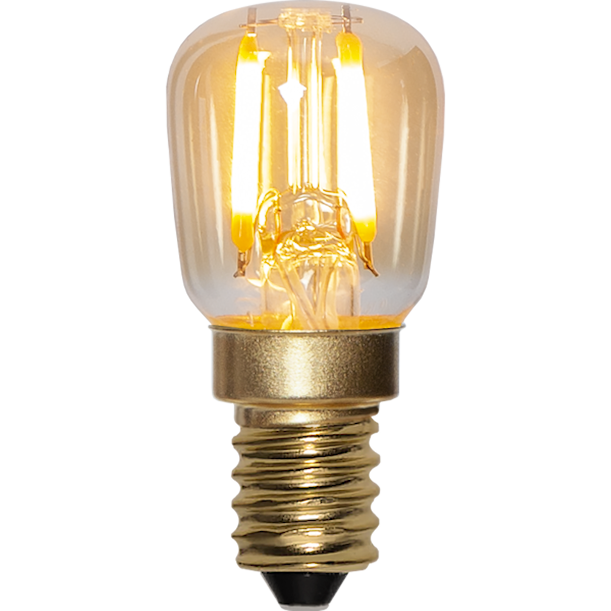 LED päronlampa amber 0,5W 30lm 2000K E14