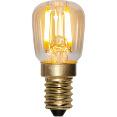 LED päronlampa amber 0,5W 30lm 2000K E14