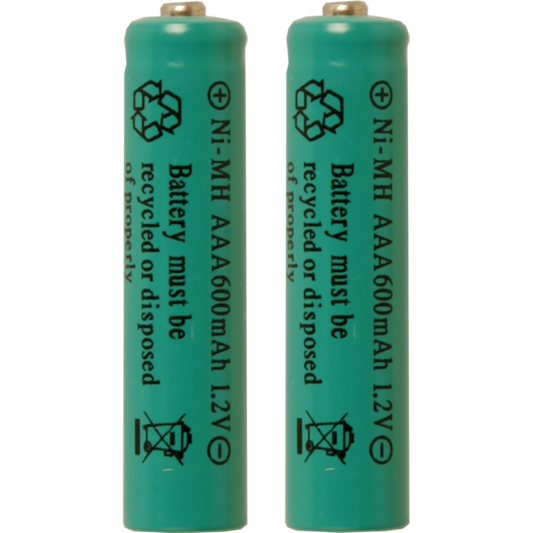 Laddbart batteri 2-pack AAA 1,2V 600mAH NI-MH