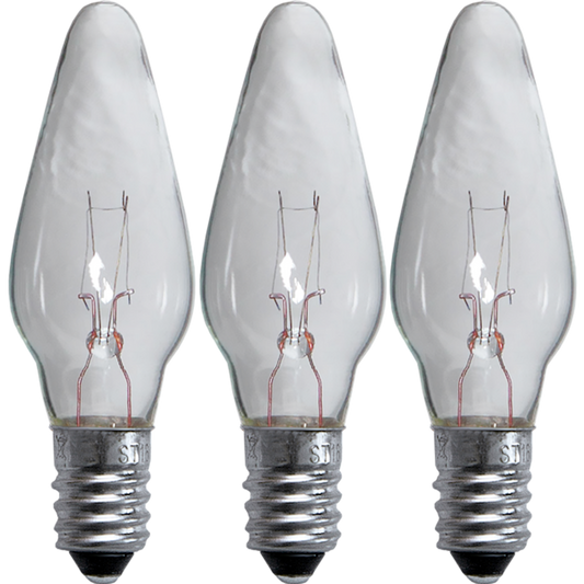 Reservlampa klar 55V 5 ljus E10