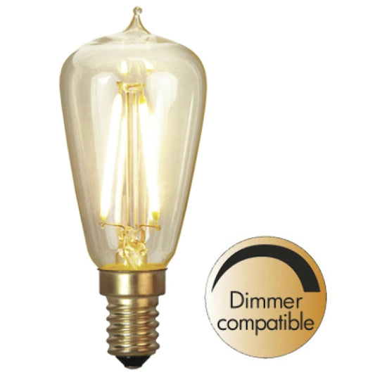 Lyktampa filament E14 2200K 120lm