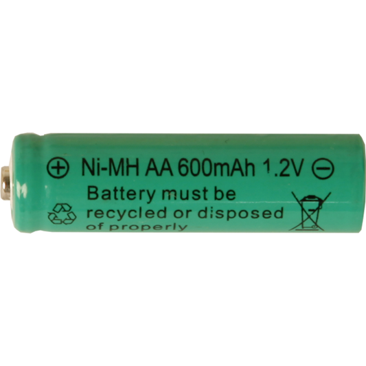 Laddbart batteri 2-pack AA 1,2V 600mAh Ni-MH