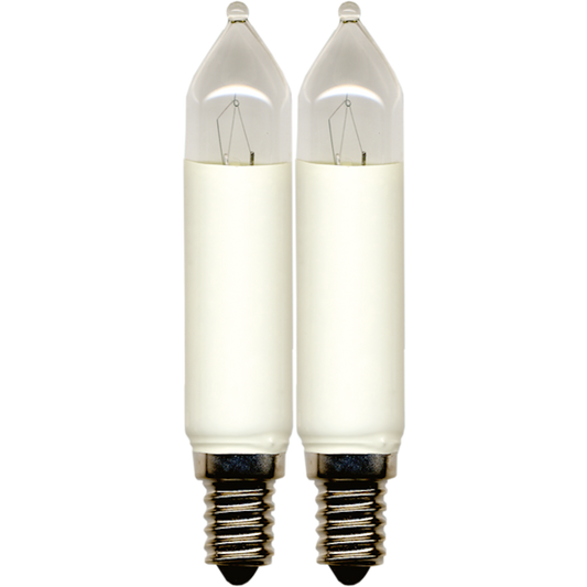 Skaftlampa 2-pack 14V 7W 105x20mm E14