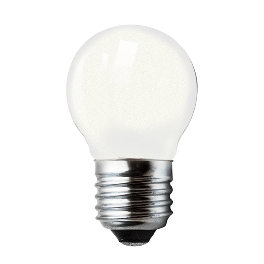 LED litet klot opal 4,4W 470lm 2700K dimbar E27