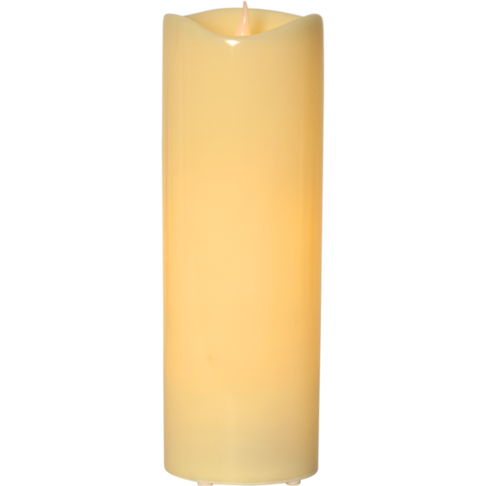 LED blockljus Grande 38cm hög med timer