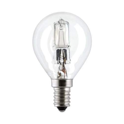 Halogenlampa litet klot 18W E14